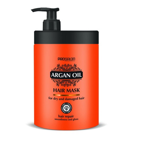 PROSALON, Маска для волос с аргановым маслом Argan Oil, 1000 мл.