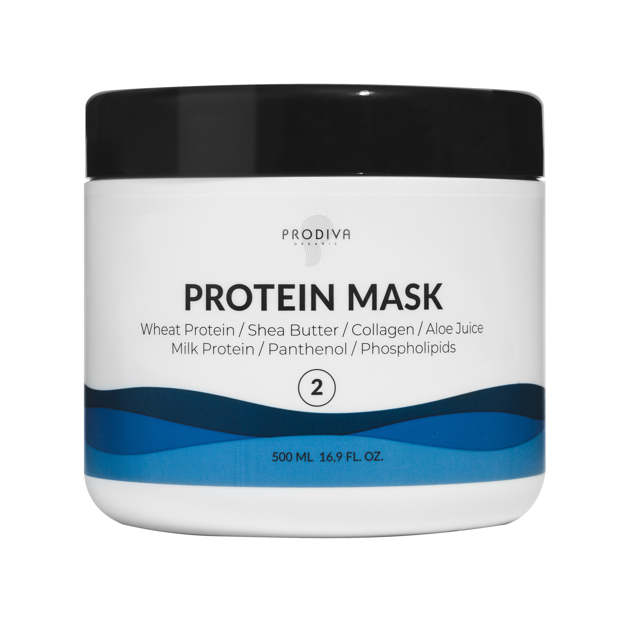 PRODIVA, Протеиновая маска для волос Protein Mask, 500 мл.