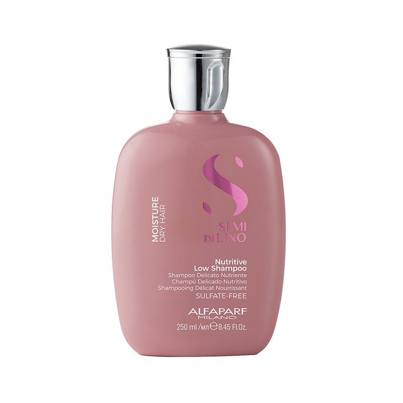 ALFAPARF MILANO, Шампунь для сухих волос Nutritiev Low Shampoo Semi Di Lino Moisture, 250 мл.