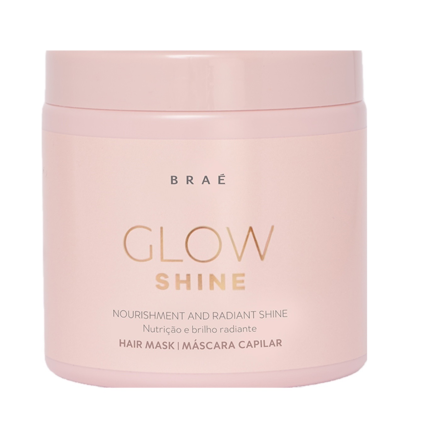 BRAÉ, Питательная маска для блеска волос Hair Mask Glow Shine, 500 мл.