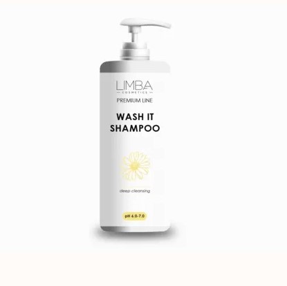 LIMBA, Шампунь глубокой очистки для натуральных волос Premium Line WASH IT, 2000 мл.