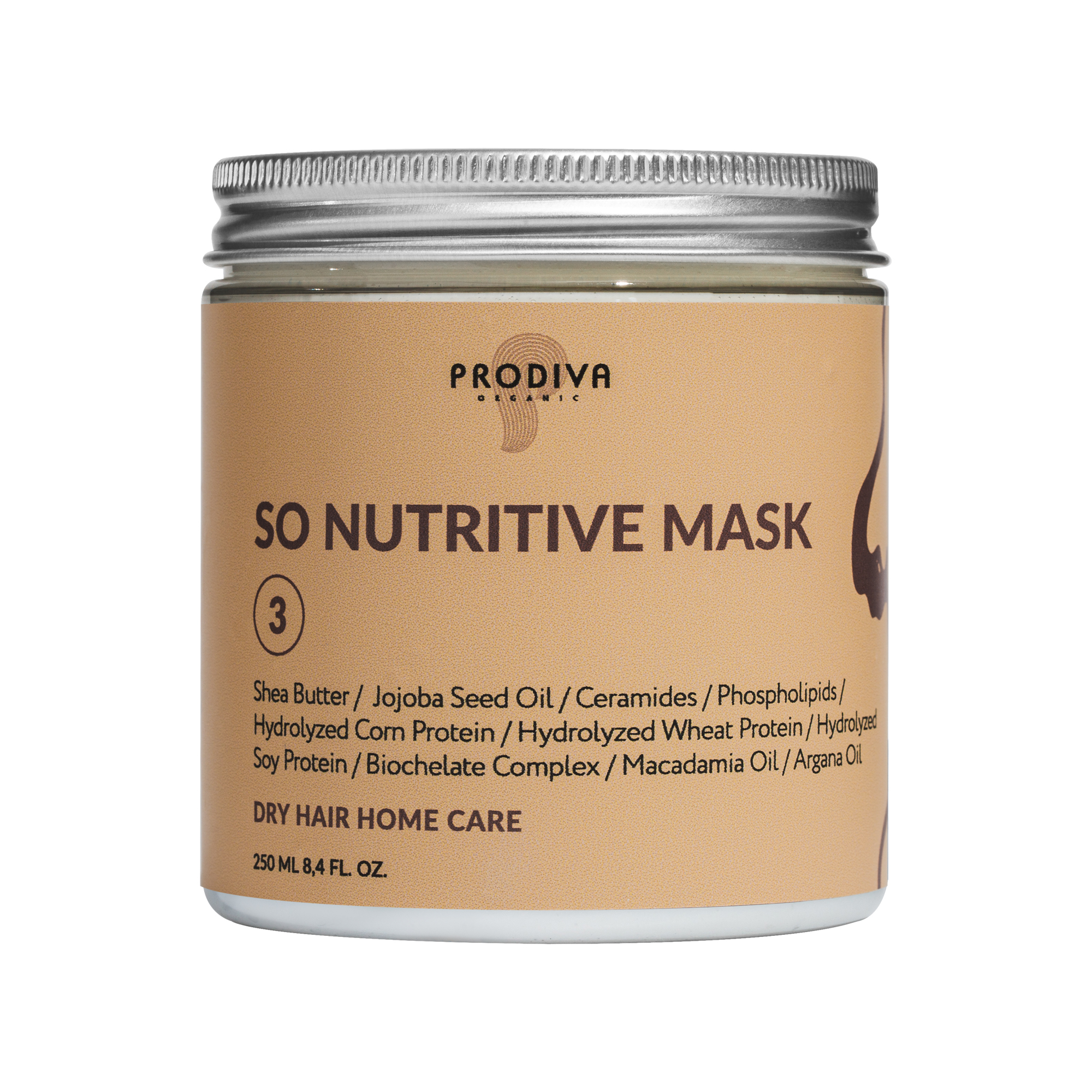 PRODIVA, Маска для сухих волос So Nutritive, 250 мл.