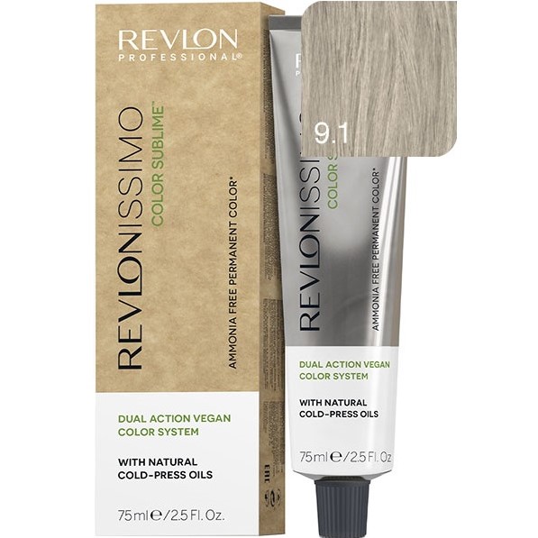 REVLON, Краска для волос Revlonissimo Color Sublime 9.1, 75 мл.