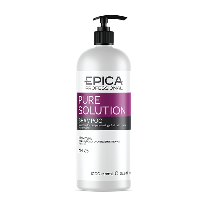 EPICA, Шампунь для глубокого очищения волос Pure Solution, 1000 мл.