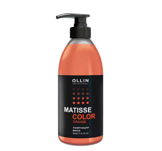 OLLIN, Тонирующая Маска Оранж Matisse Color, 300 мл.
