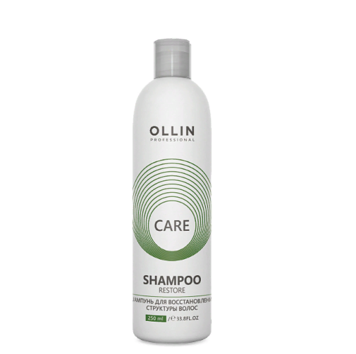 OLLIN, Шампунь для восстановления структуры волос Ollin Care, 250 мл.