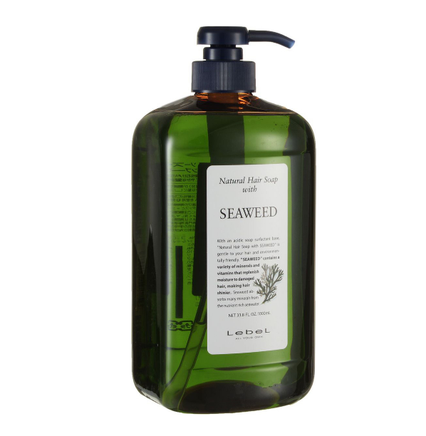 LEBEL, Шампунь с экстрактом морских водорослей Natural Hair Soap With Seaweed, 1000 мл.