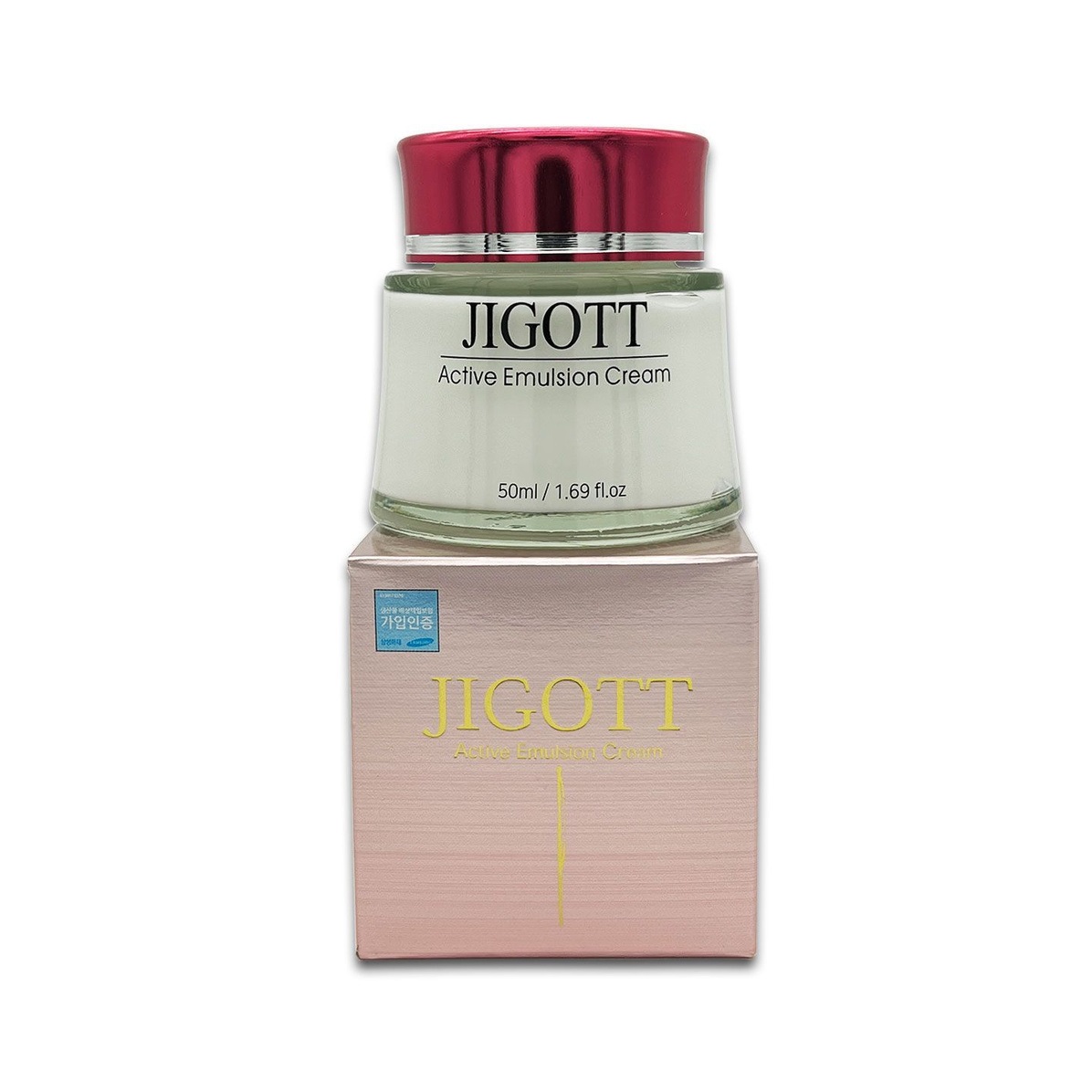 JIGOTT, Интенсивно увлажняющий крем-эмульсия Active Emulsion Cream, 50 мл.