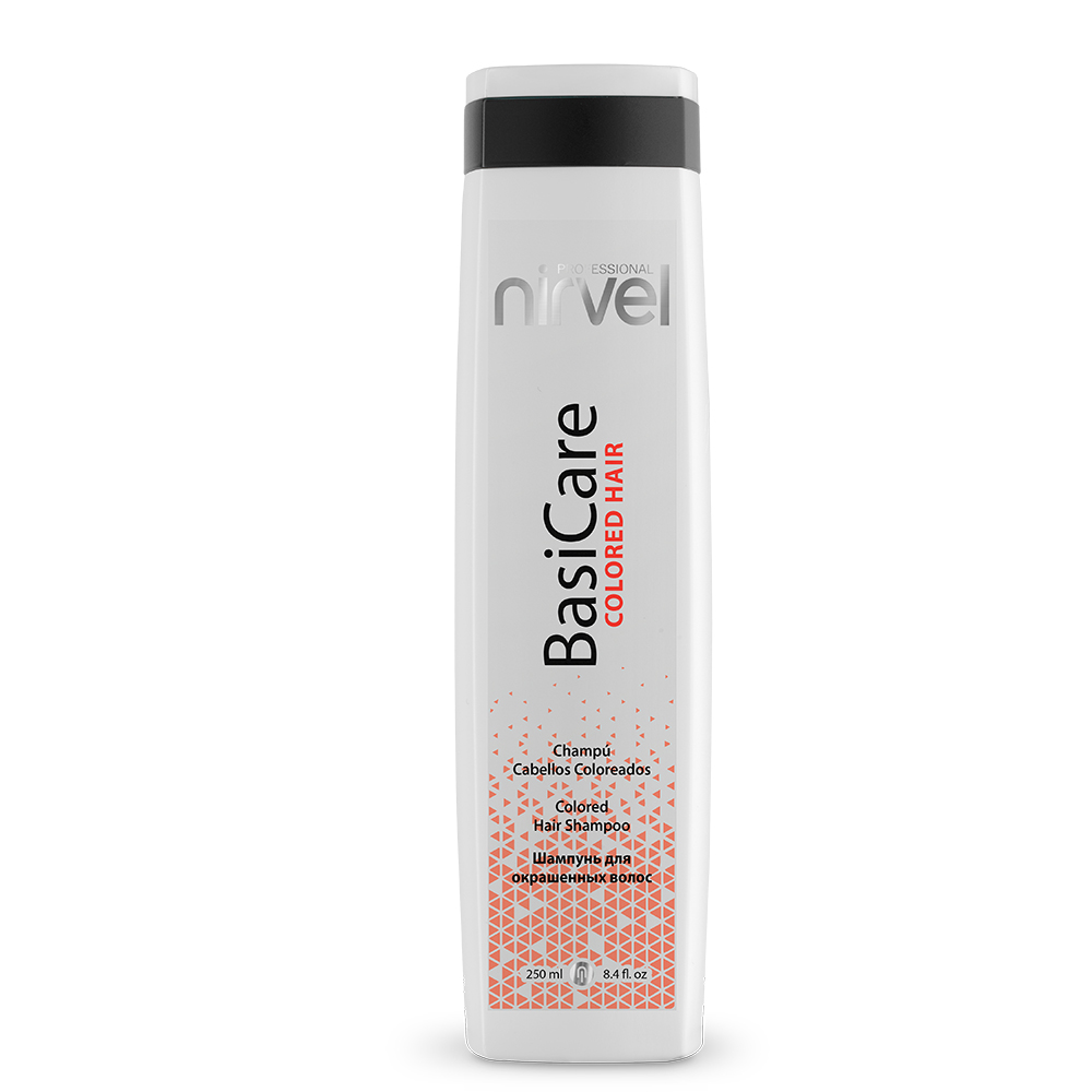 NIRVEL, Шампунь для окрашенных волос Colored Hair Shampoo BasiCare, 250 мл.