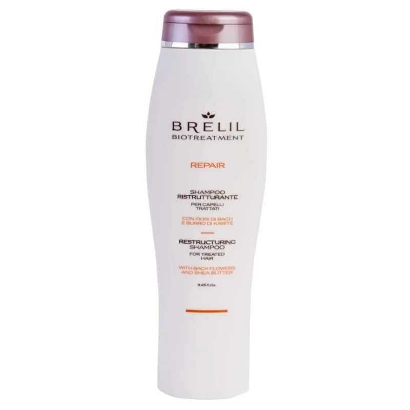 BRELIL, Восстанавливающий шампунь для волос Biotreatment Repair, 250 мл.