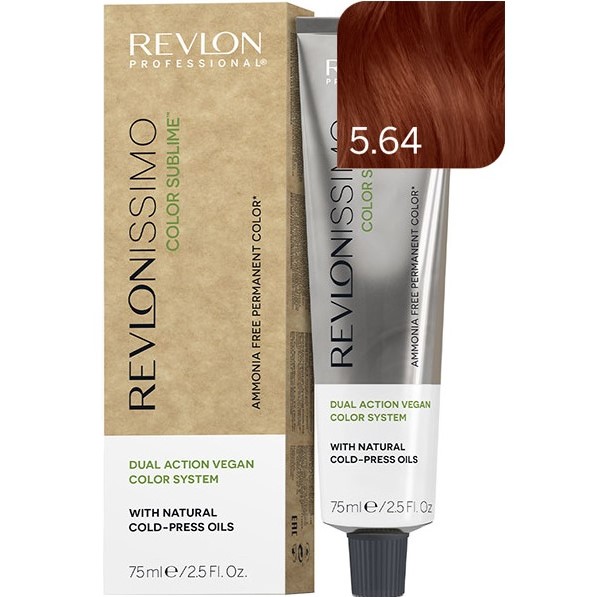 REVLON, Краска для волос Revlonissimo Color Sublime 5.64, 75 мл.