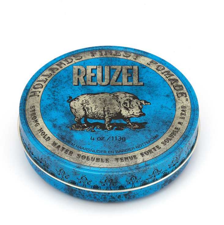 REUZEL, Синяя помада сильной фиксации Blue Strong Hold Pig, 113 г.