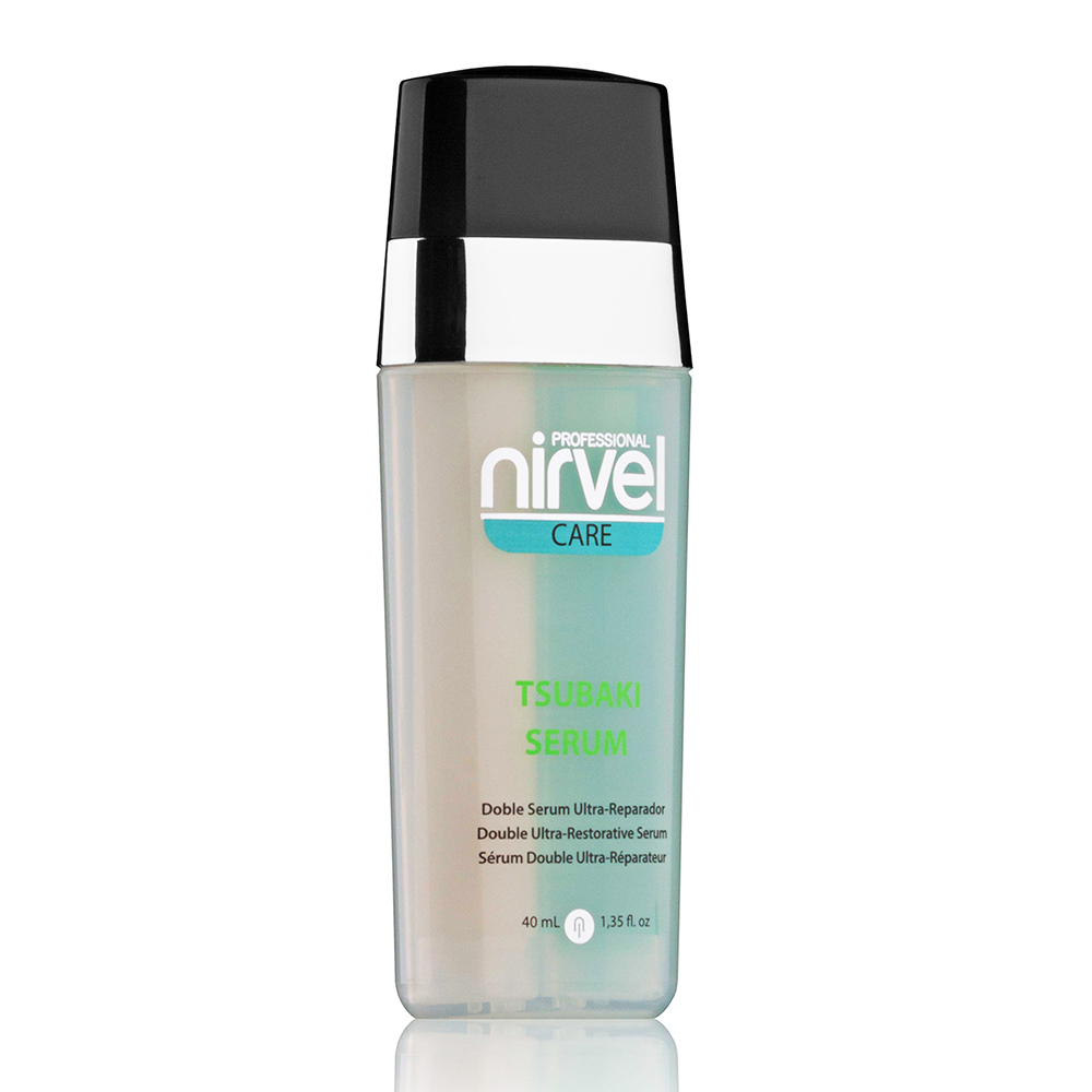 NIRVEL, NIRVEL, Сыворотка для поврежденных волос двухфазная Tsubaki Serum Tsubaki Programme, 40 мл.
