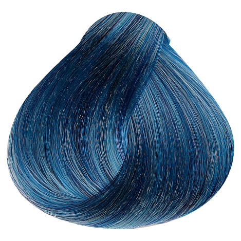 BRELIL, Обесцвечивающее средство и крем краска Fancy Color 2 in 1 Blue, 80 гр.