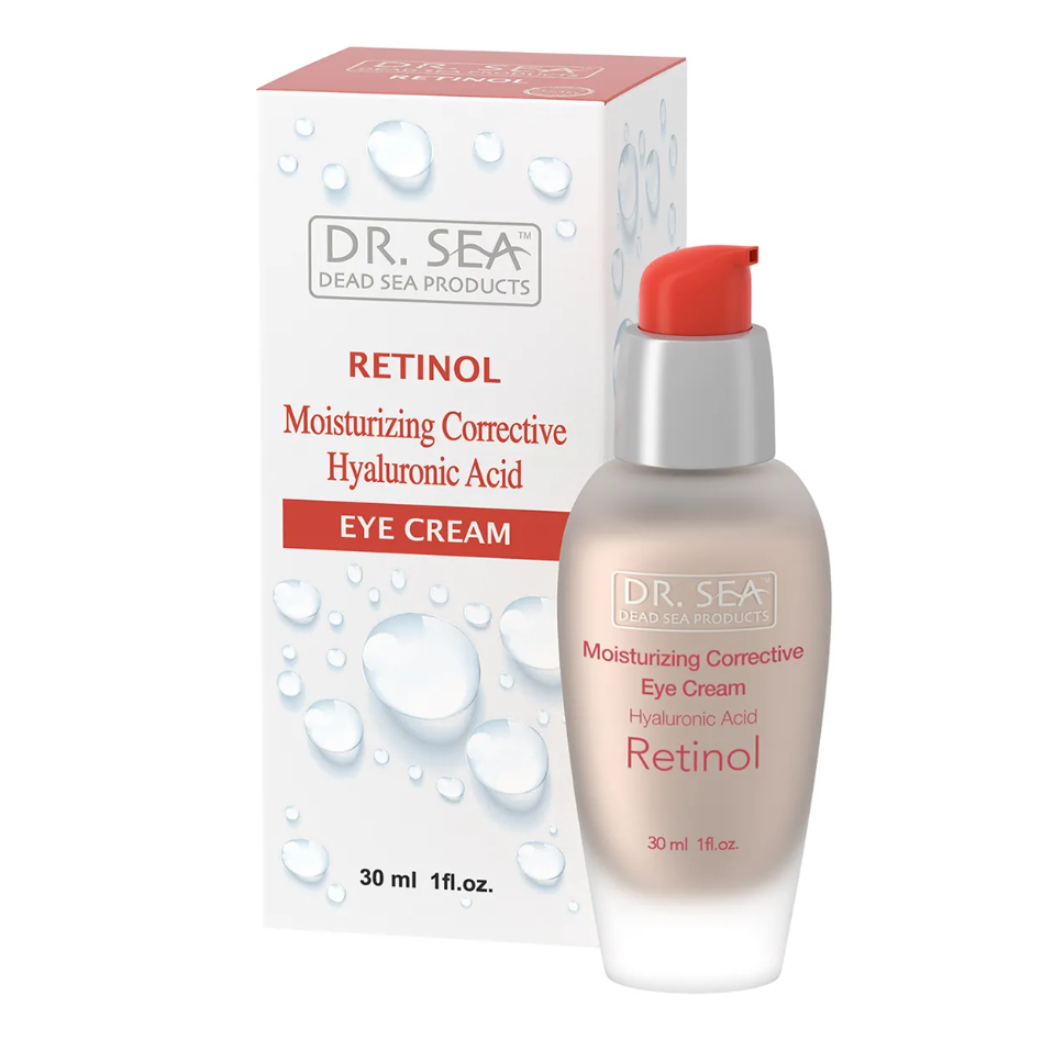 DR.SEA, Крем-корректор против морщин для упругости кожи вокруг глаз с ретинолом и гиалуроновой кислотой, 30 мл.
