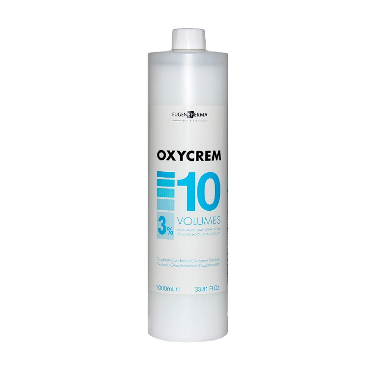 EUGENE PERMA, Окислитель для перманентных красителей 3% (10 Vol) Oxycrem, 1000 мл.