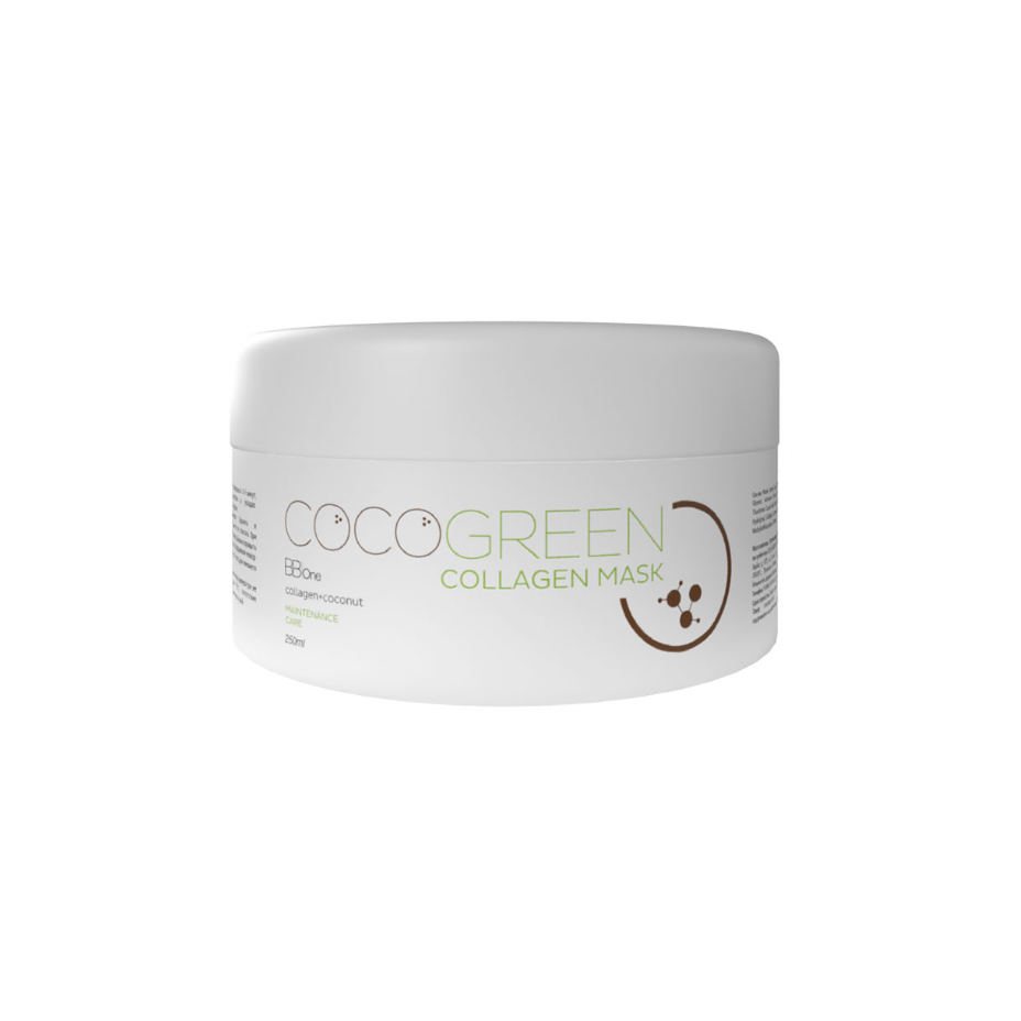 BB ONE, Коллагеновая маска для волос CoCoGreen Collagen Mask, 250 мл.