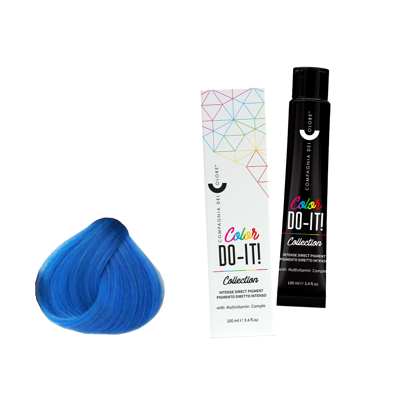 COMPAGNIA DEL COLORE, Прямые пигменты Color Do It! Blueberry, 100 мл.