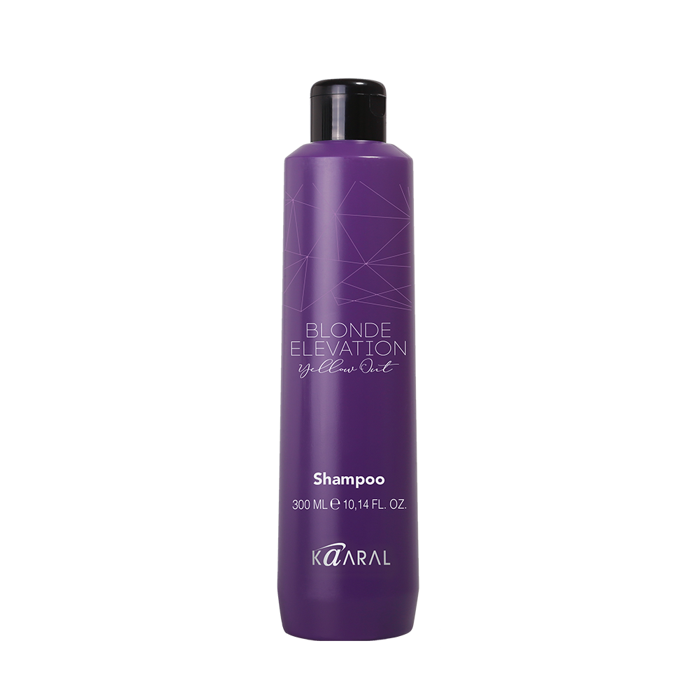 KAARAL, Антижелтый шампунь для волос Blonde Elevation Shampoo, 300 мл.
