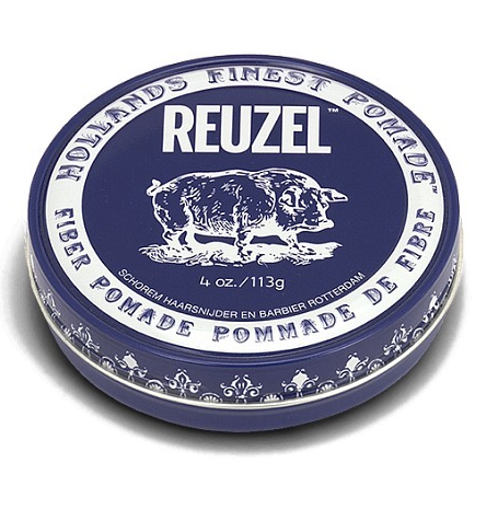 REUZEL, Темно-синяя помада Fiber Pomade Pig, 113 г.