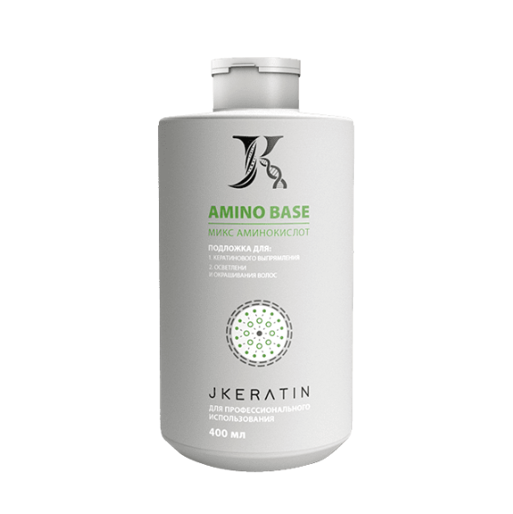 JKERATIN, Подложка для кератинового выпрямления волос Amino Base, 400 мл.