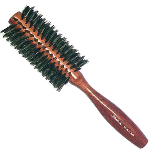 JANEKE, Щетка для волос из дерева бубинга, 21,5 см, диаметр 48 мм.