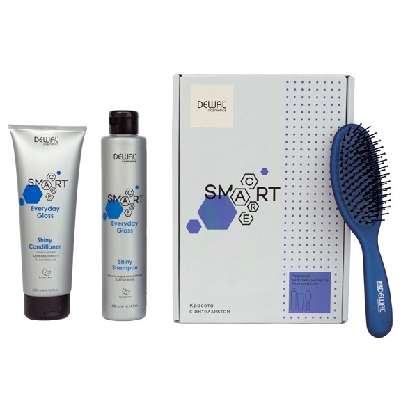 DEWAL, Набор для ежедневного блеска волос Smart Care Everyday gloss.