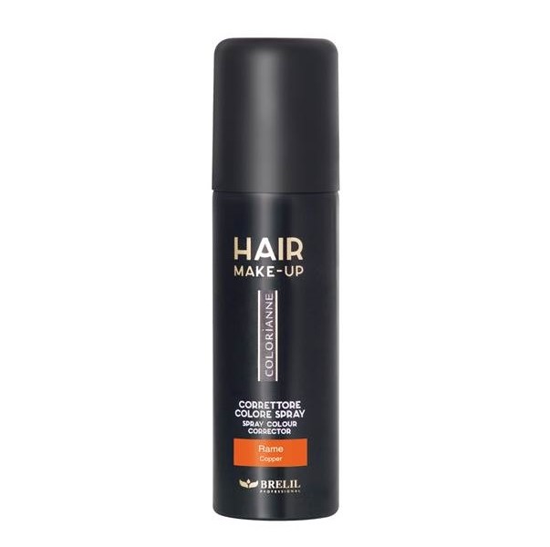 BRELIL, Спрей-макияж для седых волос Hair make-up Copper, 75 мл.