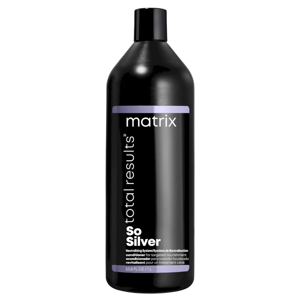MATRIX, Кондиционер для направленного питания хрупких участков волос Total Results Color Obsessed So Silver, 1000 мл.
