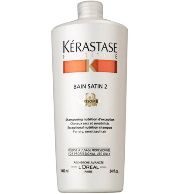 KERASTASE, Шампунь-Ванна Satin 2 Irisome Nutritive, 1000 мл.