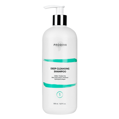 PRODIVA, Шампунь глубокого очищения Deep Cleansing Shampoo, 500 мл.