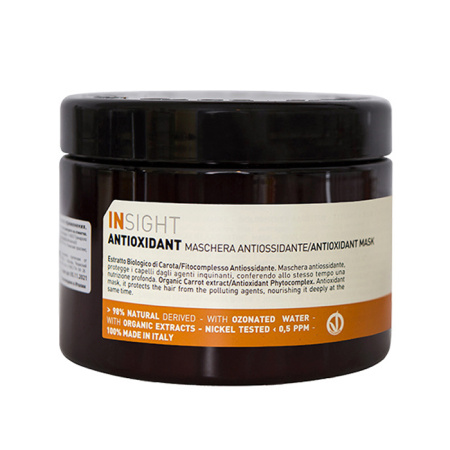 INSIGHT, Маска для защиты и омоложения волос Antioxidant, 500 мл.