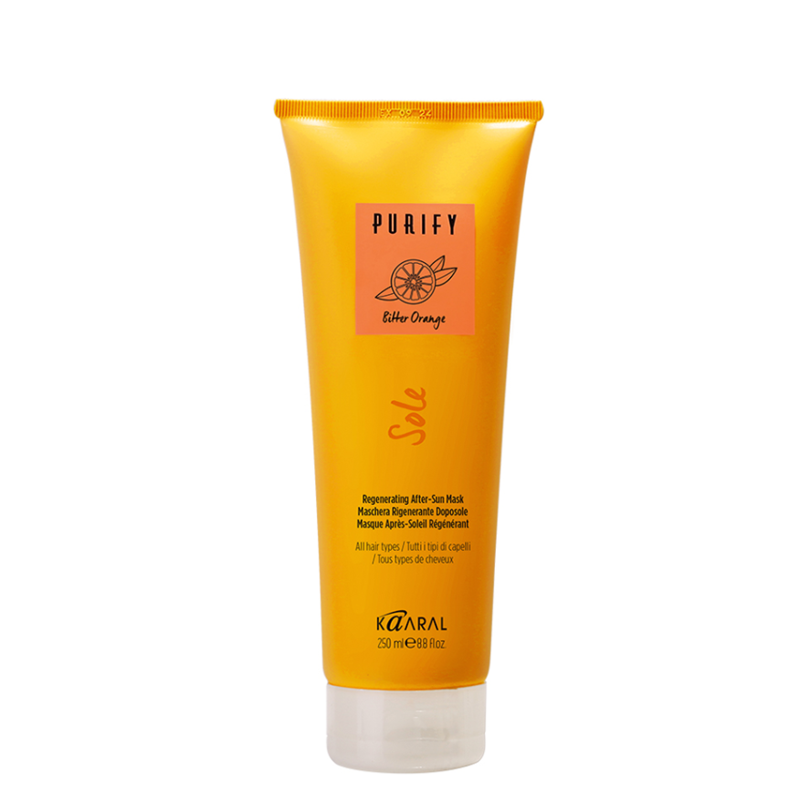 KAARAL, Маска после солнца для всех типов волос Purify-Sole Regenerating After-Sun Mask, 250мл.