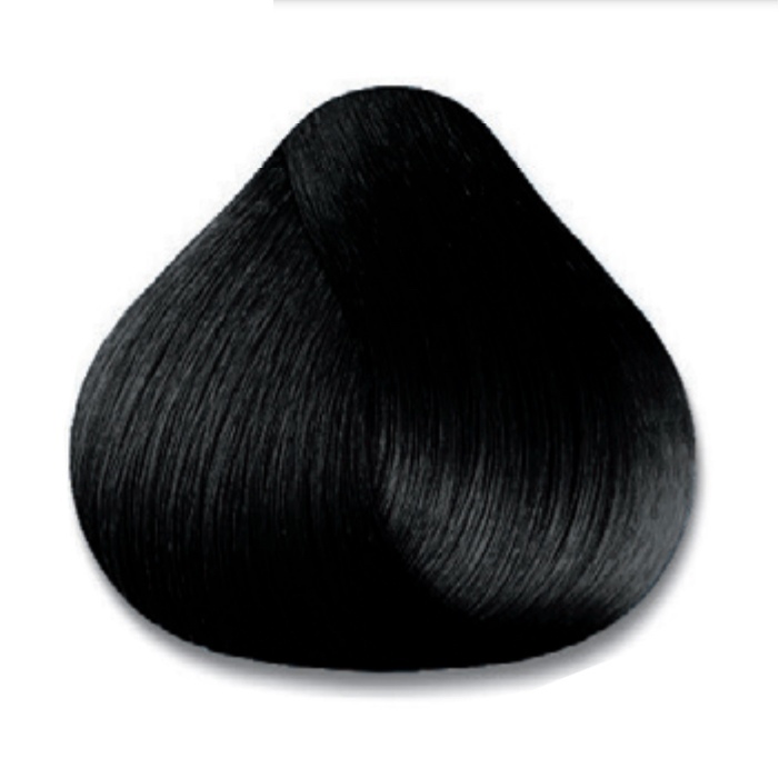 Крем-краска для волос с витамином С Crema Colorante Vit C 1/0, 100 мл.
