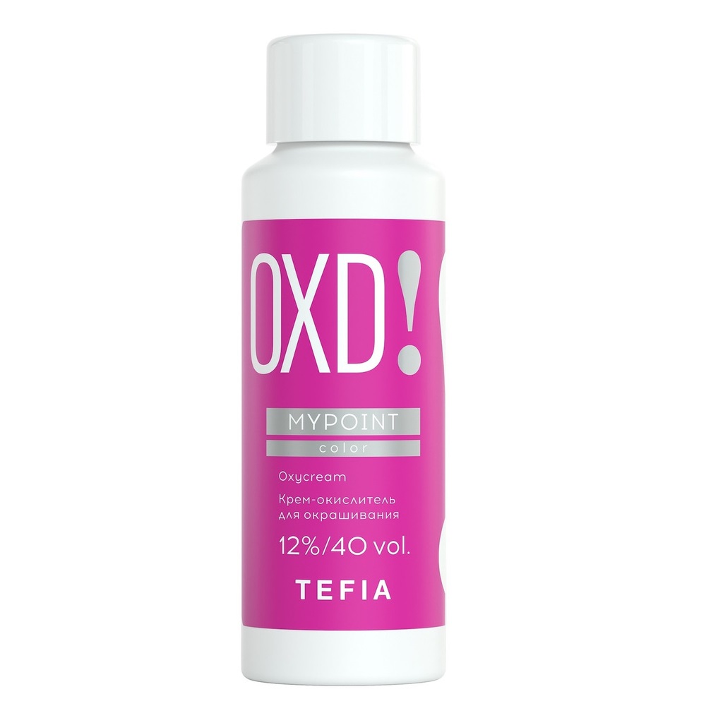 TEFIA, Крем-окислитель для окрашивания волос 12% (40 Vol) Color Oxycream MyPoint, 60 мл.