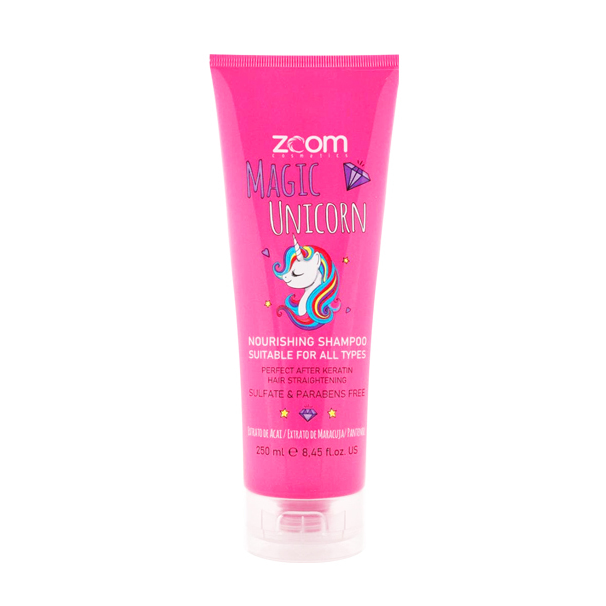 ZOOM, Шампунь бессульфатный для волос Magic Unicorn, 250 мл.