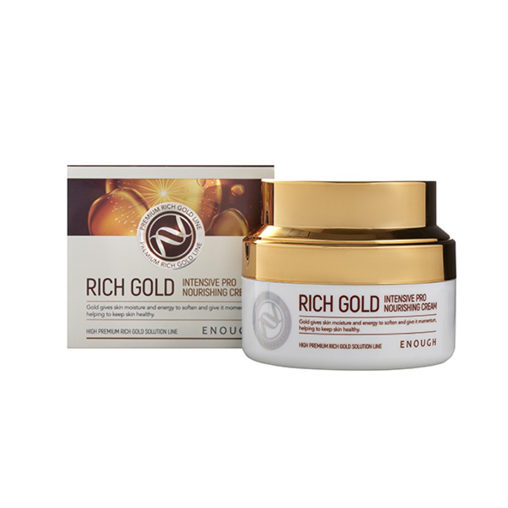 ENOUGH, Питательный крем с золотом Rich Gold Intensive Pro Nourishing Cream, 50 мл.