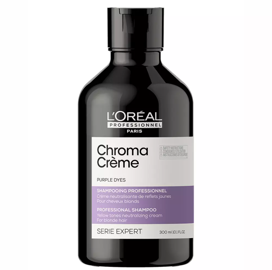 L'OREAL, Шампунь с фиолетовым пигментом Chroma Creme, 300 мл.