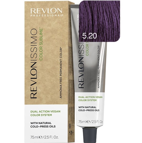 REVLON, Краска для волос Revlonissimo Color Sublime 5.20, 75 мл.