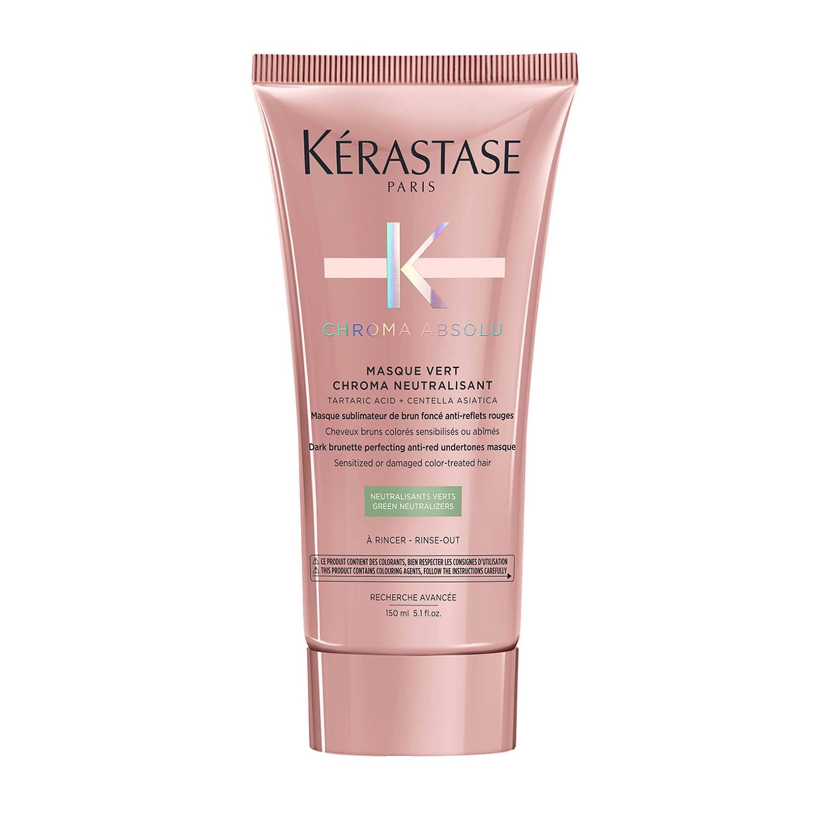KERASTASE, Маска для окрашенных волос против пористости Vert Neutralisant Chroma Absolu, 150 мл.