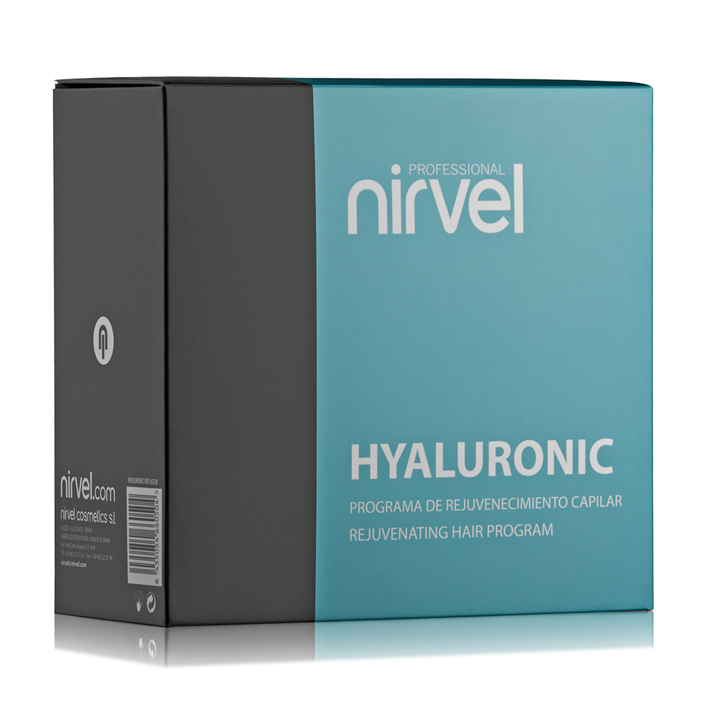 NIRVEL, Набор с гиалуроновой кислотой: Шампунь + Филлер + Эликсир Hyaluronic, 250/250/125 мл.