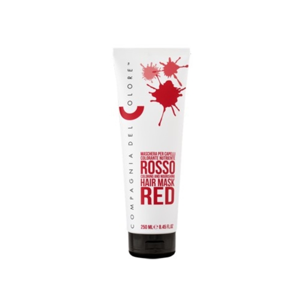 COMPAGNIA DEL COLORE, Маска цветная для волос Red, 250 мл.