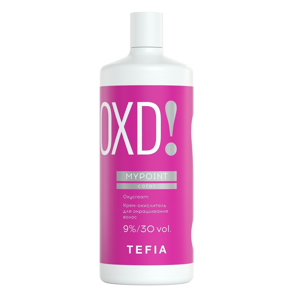 TEFIA, Крем-окислитель для окрашивания волос 9% (30 Vol) Color Oxycream MyPoint, 900 мл.