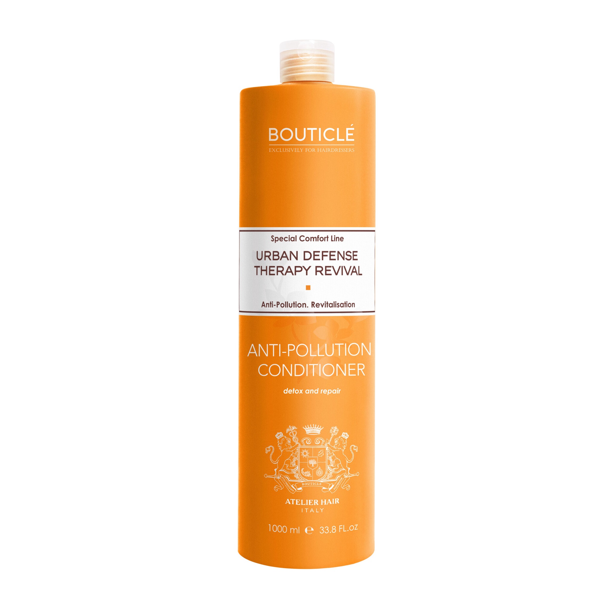 BOUTICLE, Кондиционер-защита для чувствительных волос Urban Defense Anti-Pollution Conditioner For Brittle & Sensitive Hair, 1000 мл. 