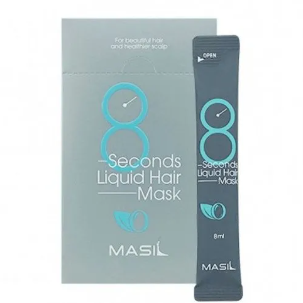 MASIL, Интенсивная маска для поврежденных волос 8 Seconds Salon Liquid Hair Mask, 20*8 мл.