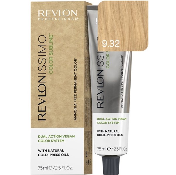 REVLON, Краска для волос Revlonissimo Color Sublime 9.32, 75 мл.
