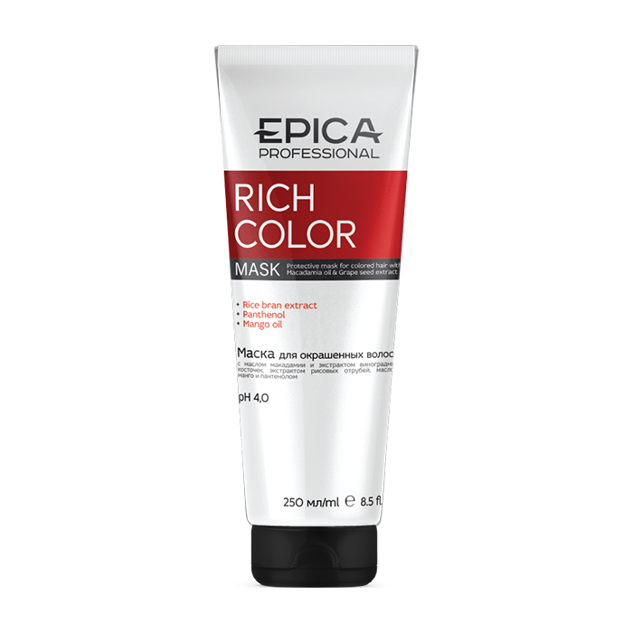 EPICA, Маска для окрашенных волос Rich Color, 250 мл.