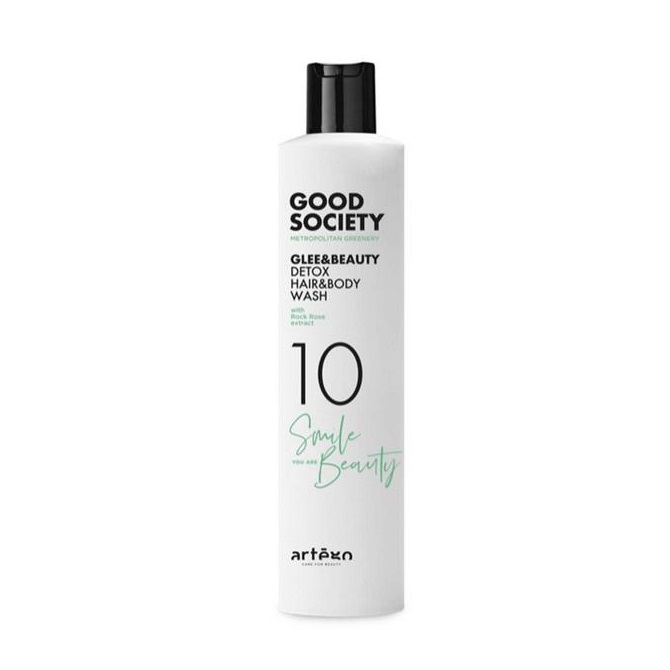 ARTEGO, Гель-детокс для кожи головы и тела Detox Hair & Body Wash 10 Glee & Beauty, 250 мл.