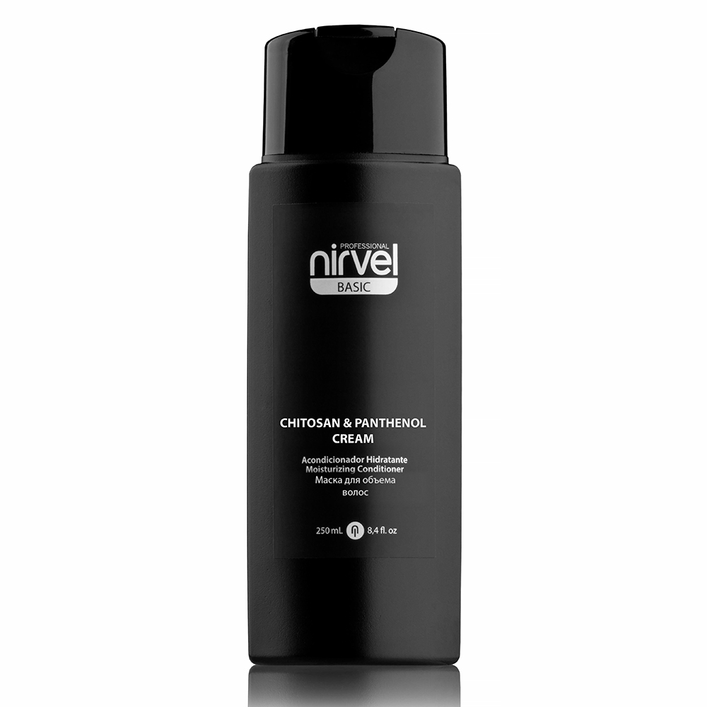 NIRVEL, Маска-объем и текстура 5 в 1 с хитозаном и пантенолом Chitosan & Panthenol, 250 мл.