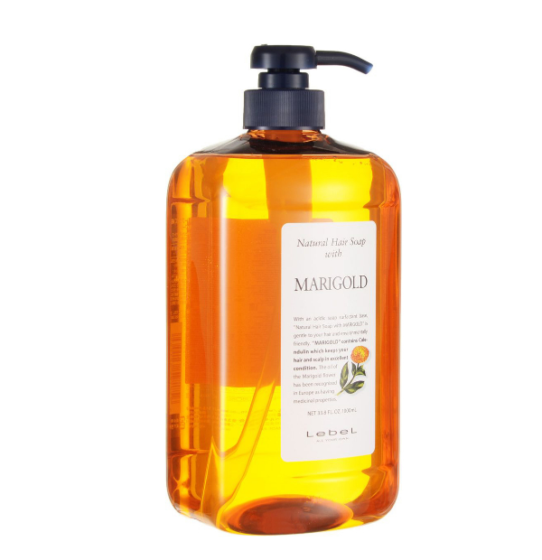 LEBEL, Шампунь для волос с экстрактом календулы и ромашки Natural Hair Soap With Marigold, 1000 мл.